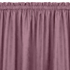 Sötétítő függöny MILANA szín világoslila stílus klasszikus bújtató 5 cm, 3 cm-es takaró redővel zsenília 140x225 HOMEDE