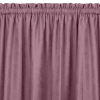  Sötétítő függöny MILANA szín világoslila stílus klasszikus bújtató 5 cm, 3 cm-es takaró redővel zsenília 280x175 HOMEDE