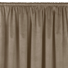  Sötétítő függöny VILA szín bézsszínű stílus klasszikus bújtató 5 cm bársony 135x270 HOMEDE