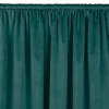  Sötétítő függöny VILA szín tengerzöld stílus klasszikus bújtató 5 cm bársony 135x270 HOMEDE