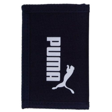 Sötétkék tépőzáras textil pénztárca Puma pénztárca