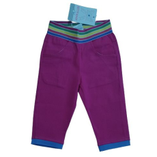  Sötétrózsaszín kislány vászon nadrág (3 éves)