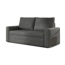  Sötétszürke 2 személyes kanapé WAVE, kihúzható bútor