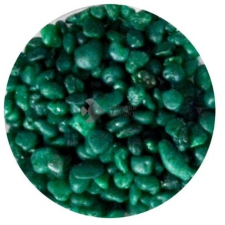 Sötétzöld akvárium aljzatkavics (0.5-1 mm) 0.75 kg akvárium dekoráció