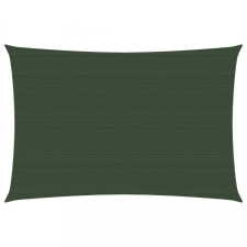  Sötétzöld HDPE napvitorla 160 g/m² 5 x 6 m kerti bútor
