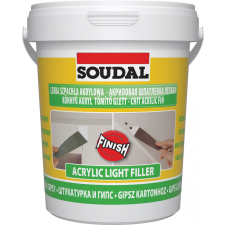 Soudal Akrilglett 0,9 liter-Festhető tömítő purhab, tömítő, tapasz