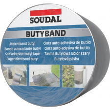 Soudal Butyband alu 10cm x 10 m víz-, hő- és hangszigetelés