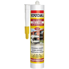 Soudal , ecetsavas univerzális szilikon fehér 280ml barkácsolás, csiszolás, rögzítés