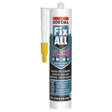 Soudal Fix All Classic ragasztó/ tömítő 290 ml glett, gipsz, csemperagasztó, por