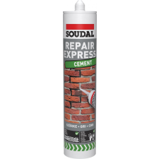 Soudal Repair Express Cement szemcsés struktúrájú tömítő szürke 280ml purhab, tömítő, tapasz