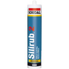 Soudal Silirub 2 neutrális színtelen 300ml barkácsolás, csiszolás, rögzítés