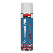 Soudal spray Soudabond 280 Power 500ml barkácsolás, csiszolás, rögzítés