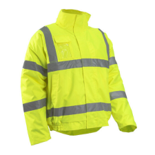 SOUKOU FLUO SÁRGA TÉLI DZSEKI_3XL láthatósági ruházat