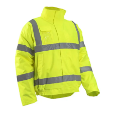  SOUKOU FLUO SÁRGA TÉLI DZSEKI_M láthatósági ruházat