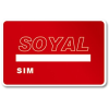 Soyal AR-TAGC-SIM rendszer inicializáló kártya