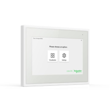  SpaceLogic KNX 7 colos érintőképernyős LCD kijelző, fehér MTN6260-7770 Schneider villanyszerelés