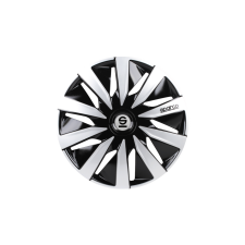 SPARCO Dísztárcsa 15", LAZIO Black/Silver dísztárcsa