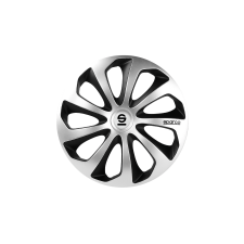 SPARCO Dísztárcsa 16", SICILIA Silver/Black dísztárcsa