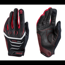 SPARCO Hypergrip Gaming Védőkesztyű L - Fekete / Piros (002094NRRS11)