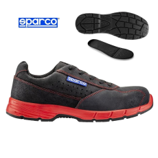 SPARCO Munkavédelmi cipő SPARCO - CHALLENGE S1P fekete-piros 39-es