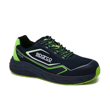SPARCO Munkavédelmi cipő SPARCO - Impulse Willen S1PS ESD Fekete-Zöld 43 munkavédelmi cipő