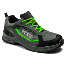 SPARCO Munkavédelmi cipő SPARCO - Indy-R Sonoma S1PS ESD szürke-zöld 35-ös