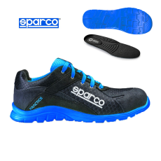 SPARCO Munkavédelmi cipő SPARCO - PRACTICE S1P fekete-kék 47-es