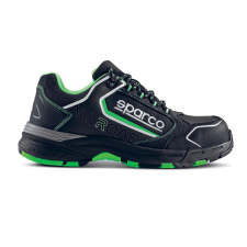 Sparco safety Sparco Allroad Baku S3 Munkavédelmi Cipő Fekete/Zöld - 41 munkavédelmi cipő