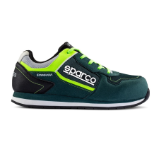 Sparco safety Sparco Gymkhana Seb S1P Munkavédelmi Cipő Sötétzöld/Lime - 39 munkavédelmi cipő