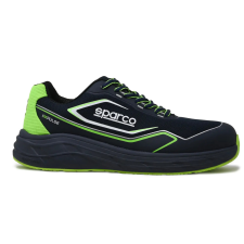 Sparco safety Sparco Impulse Willen S1PS ESD Munkavédelmi cipő Fekete/Zöld - 45 munkavédelmi cipő