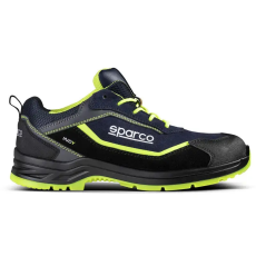 Sparco safety Sparco Indy Baltimora S3S ESD munkavédelmi cipő Sötétkék/Sárga - 45