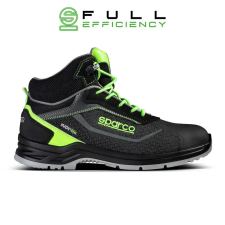 Sparco safety Sparco Indy-He Ranger S3S ESD Munkavédelmi bakancs Fekete/Zöld - 38 munkavédelmi cipő