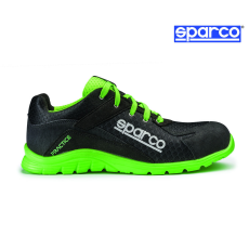 Sparco safety Sparco Practice S1P munkavédelmi cipő Fekete-Fluozöld - 47