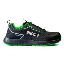 Sparco safety Sparco Traction Sanyo S1PS ESD Munkavédelmi Cipő Fekete/Zöld - 41 munkavédelmi cipő