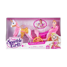 sparkle girlz hercegnő baba és hintó játékbaba felszerelés