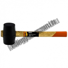 Sparta 450g gumikalapács fekete fa nyél barkácsolás, csiszolás, rögzítés