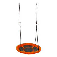 Spartan : Fészekhinta - 95 cm, fekete-narancssárga (13242) (13242) játszótér