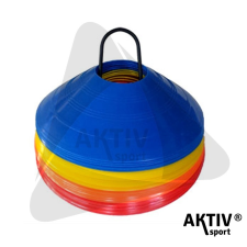Spartan Jelölő bója készlet állvánnyal 20 db sportjáték