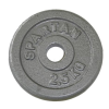 Spartan Öntöttvas Súlyzótárcsa 50 mm Átmérőjű Súlyzórúdhoz 2 x 15 kg