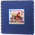 Spartan Puzzle szőnyeg 4 db-os kék