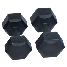 SPARTANSPORT Kézisúlyzó cementes 2x4 kg kézisúlyzó