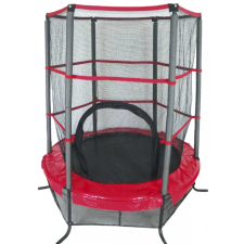 SPARTANSPORT Trambulin védőhálóval 137 cm trambulin szett