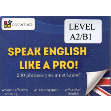 Speak English Like a Pro! Cards - Level A2/B1 nyelvkönyv, szótár