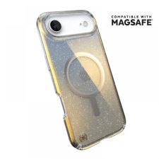SPECK Presidio Lux Glitter MagSafe tok iPhone Air ezüst-átlátszó tok és táska
