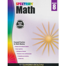 Spectrum Math Grade 8 nyelvkönyv, szótár