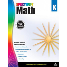 Spectrum Math, Grade K – Spectrum idegen nyelvű könyv