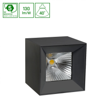 spectrumLED CEL ZOSMA 3 830 27W 230V 40deg Fekete MESH világítás