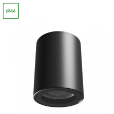 spectrumLED CHLOE GU10 GU10 250V IP44 70X90MM BLACK ROUND világítás