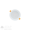 spectrumLED DURE 3 DOWNLIGHT 12W CW 230V 110DEG IP54 IK06 145X34 WHITE ROUND INTEGRATED DRIVER