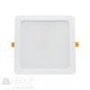 spectrumLED DURE 3 DOWNLIGHT 24W CW 230V 110DEG IP54 IK06 220X220X34 WHITE SQUARE INTEGRATED DRIVER